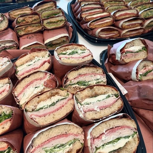 Mixed Sandwich Catering — 10 Sandwiches.