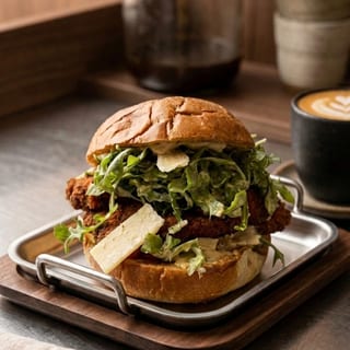 Morning Chicken Caesar Sandwich