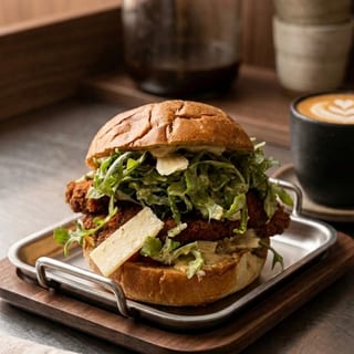 Morning Chicken Caesar Sandwich